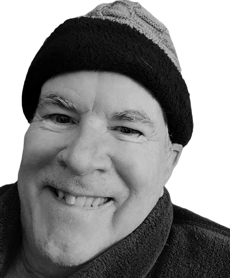 Larry Landrie smiles at the camera.