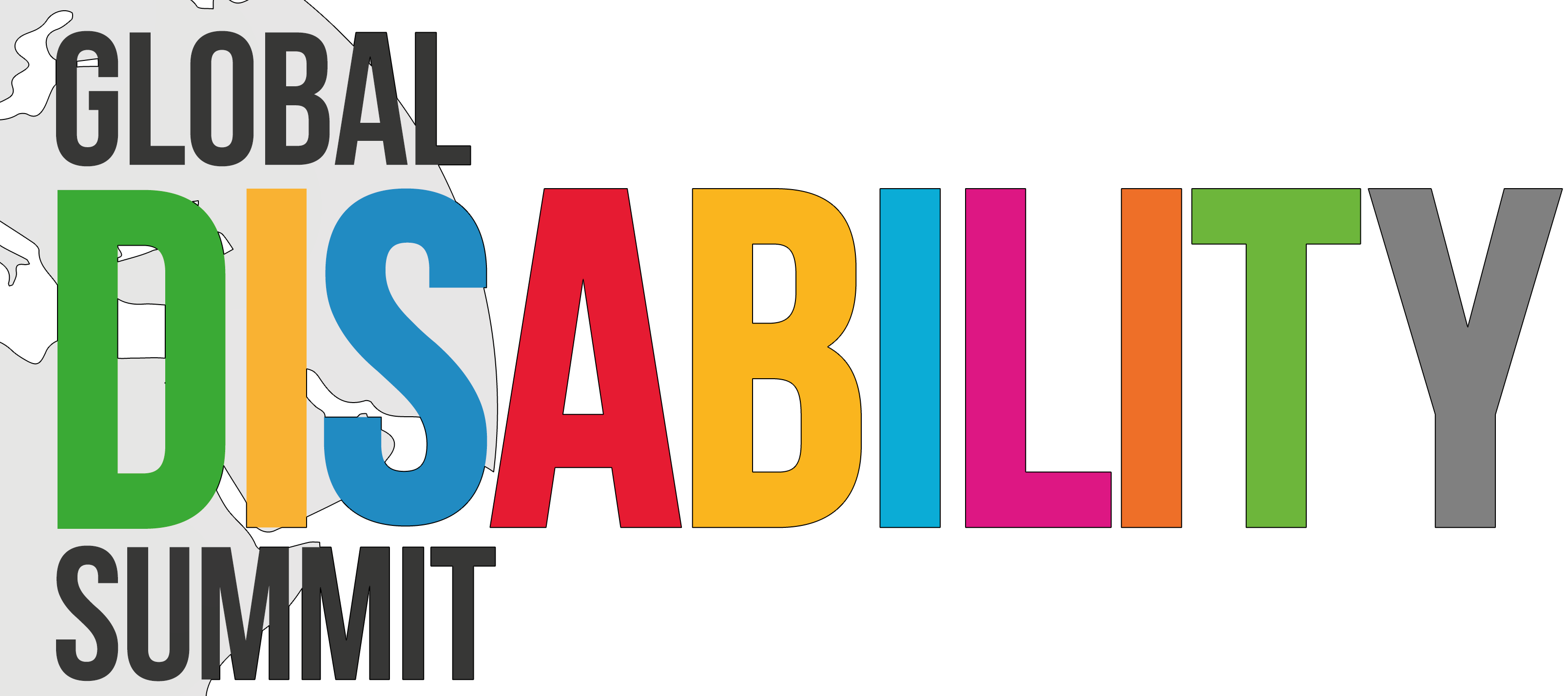 Global Disability Summit logo.