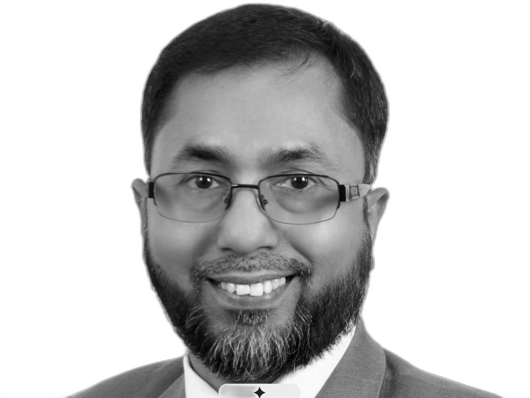 Mohammad Rejaul Karim Siddiquee smiles into the camera.